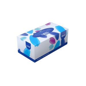 دستمال کاغذی 150 برگ کیولین طرح جعبه مقوایی