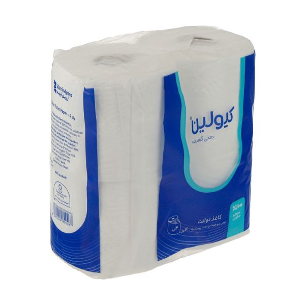دستمال توالت کیولین بسته 4 عددی - Image 3