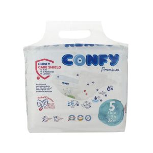 پوشک بچه کانفی سایز 5 بسته 28 عددی