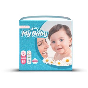 پوشک مای بیبی سایز 5 بسته 28 عددی