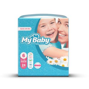پوشک مای بیبی سایز 6 بسته 24 عددی