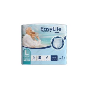 پوشینه شورتی بزرگسال ایزی لایف بزرگ 10عددی