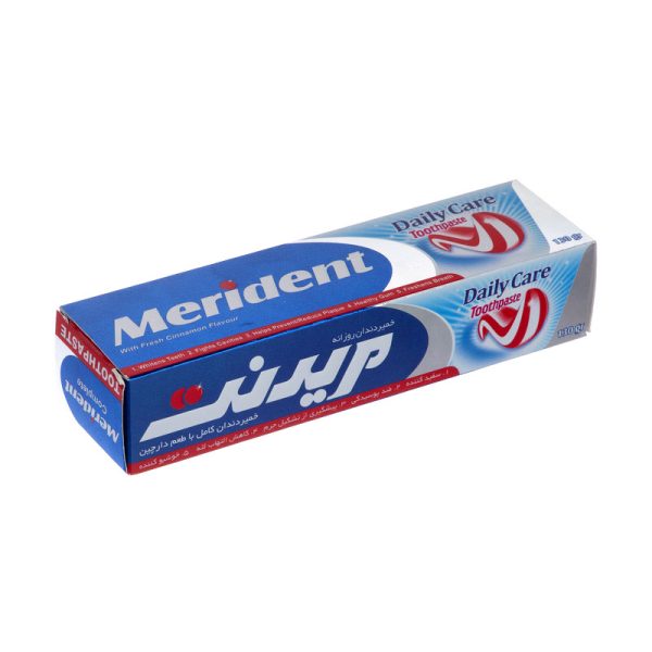 خمیردندان ژله ای دو رنگ دارچینی Daily care - Image 3