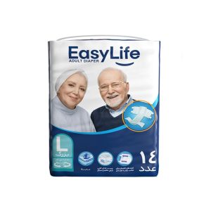 پوشینه بزرگسال ایزی لایف بزرگ 14 عددی