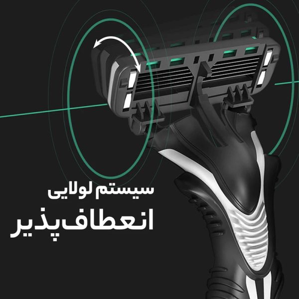 خود تراش دورکو مدل 6Blade تحت لیسانس - Image 6
