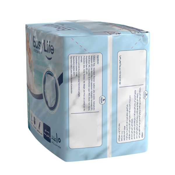 پوشینه شورتی بزرگسال ایزی لایف بزرگ 10عددی - Image 4