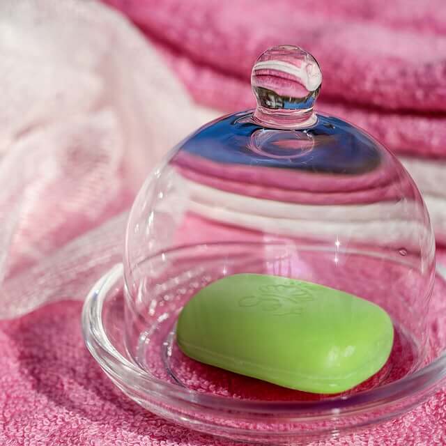 صابون عروس سبز 75 گرم بسته 5 عددی