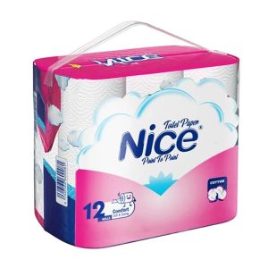 دستمال توالت نایس بسته 12 عددی