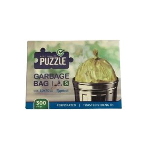 کیسه زباله پازل مدل 3 رول 70x50 بسته ۵۴ عددی