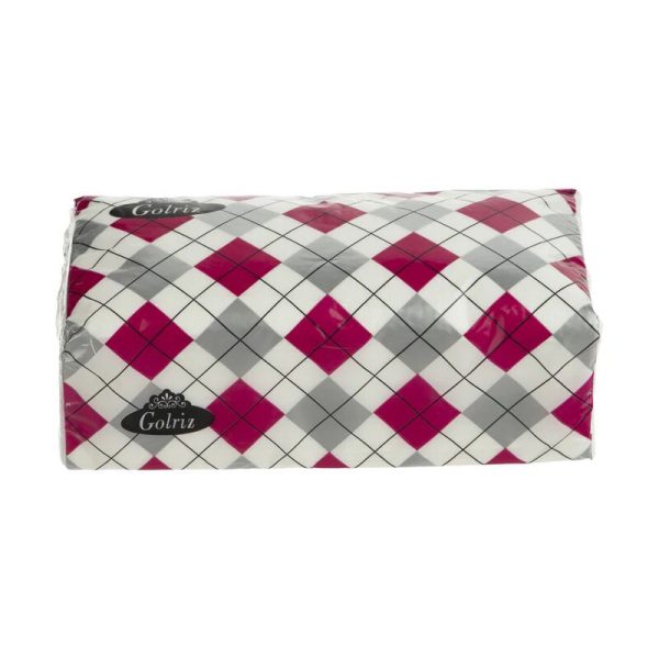 دستمال کاغذی گلریز 100 برگ بسته 10 عددی - Image 4