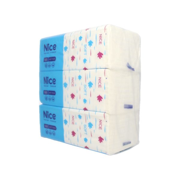 دستمال کاغذی نرم نایس 1500 برگ پک نایلونی 3 عددی - Image 2