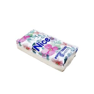 دستمال کاغذی جیبی دولایه نایس بسته 10 عددی